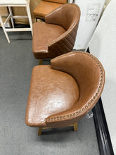 Nivelles Swivel Upholstered Counter Stool (Set of 2)! (NEW & ASSEMBLED)