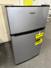 Whirlpool 3.1 cu ft Mini Refrigerator Stainless Steel! (NEW)