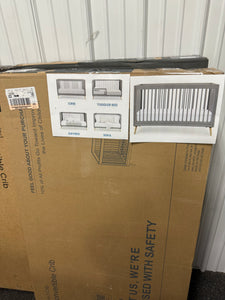Delta Children Jordan 4-in-1 Convertible Crib, Gray! (NEW IN BOX)