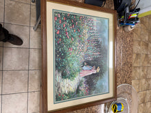 Framed Bettie Herbert Felder Art Print - Mother & Daughter In Garden- new!