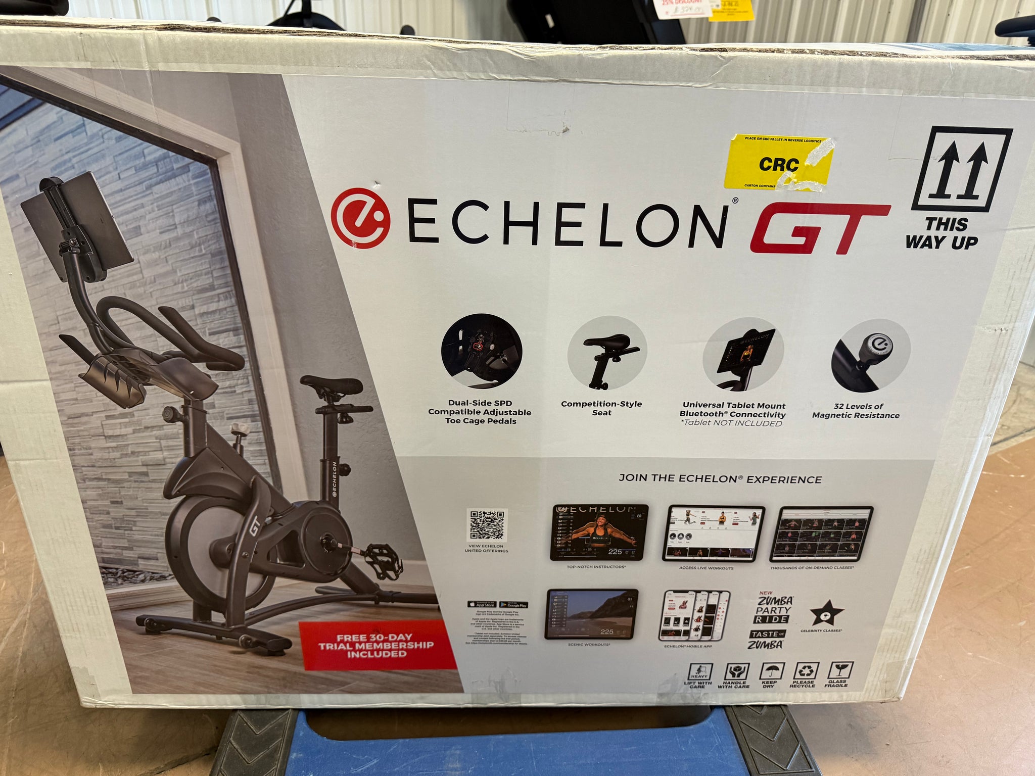 The Echelon GT Connect Bike - NEW IN BOX - – Big Catch Salvage and Thrift