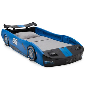 Delta Children Turbo Race Car Twin Bed, Blue! (NEW IN BOX!)