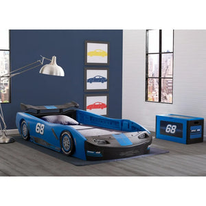 Delta Children Turbo Race Car Twin Bed, Blue! (NEW IN BOX!)