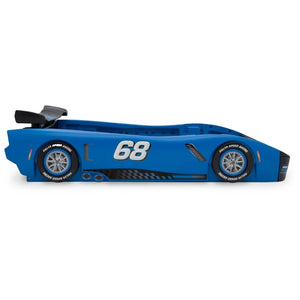Delta Children Turbo Race Car Twin Bed, Blue! (NEW IN BOX!)