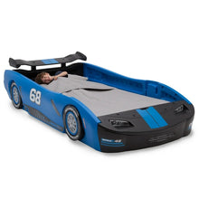 Delta Children Turbo Race Car Twin Bed, Blue! (NEW IN BOX!)