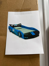 Delta Children Turbo Race Car Twin Bed, Blue! (NEW IN BOX!)