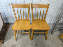 Set of 2 Hassell Wood Dining Chair Natural - Threshold™: Rubberwood Frame, Farmhouse Style, Spot Clean