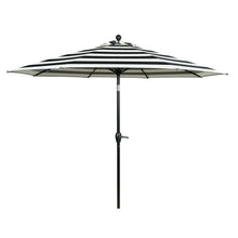 Better Homes & Gardens 9' Cabana Stripe Patio Umbrella, Crank Lift and 3 Position Tilt! (NEW IN BOX)