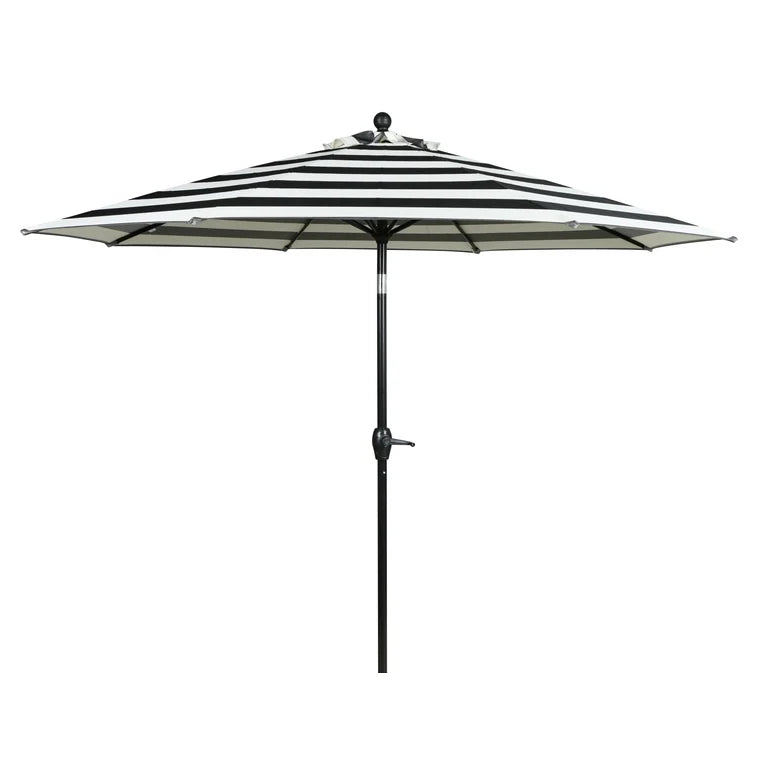 Better Homes & Gardens 9' Cabana Stripe Patio Umbrella, Crank Lift and 3 Position Tilt! (NEW IN BOX)