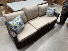 Argyri Stylish Wicker Outdoor Patio Sofa & All-Weather Rattan! (NEW)