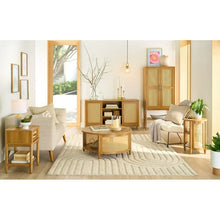 Better Homes & Gardens Springwood Caning Coffee Table, Light Honey! (NEW IN BOX)
