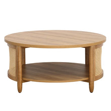 Better Homes & Gardens Springwood Caning Coffee Table, Light Honey! (NEW IN BOX)