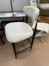 Ackley Amerson Upholstered 25.8'' Counter Stool with Metal Frame (Set of 2)