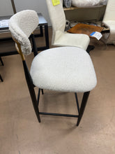 Ackley Amerson Upholstered 25.8'' Counter Stool with Metal Frame (Set of 2)