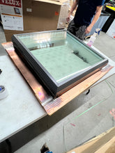 Velux 30-1/2 in. x 30-1/2 in. Fixed Copper Pan-Flashed Skylight with Tempered Glazing!! NEW IN BOX!!