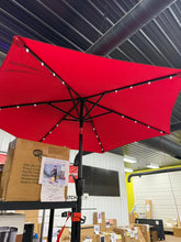 7.5 ft market style umbrella- RED