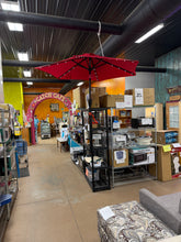 7.5 ft market style umbrella- RED
