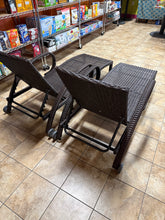 PE Wicker Chaise Lounge, set of 2! (NEW)