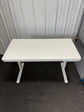 Electric Standing Desk, 48”W! (NEW & ASSEMBLED - CHIPPED CORNERS)