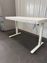 Electric Standing Desk, 48”W! (NEW & ASSEMBLED - CHIPPED CORNERS)