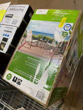 Mainstays Dashwood 3-Piece Steel Outdoor Rocker Chat Set, Cream- new in box!