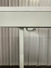 Electric Standing Desk, 48”W! (NEW & ASSEMBLED - CHIPPED CORNERS)