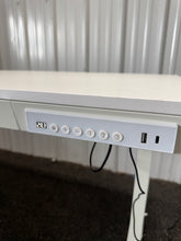 Electric Standing Desk, 48”W! (NEW & ASSEMBLED - CHIPPED CORNERS)