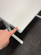 Electric Standing Desk, 48”W! (NEW & ASSEMBLED - CHIPPED CORNERS)
