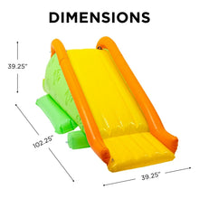 Merkury Innovations 102.25" Inflatable Pool Slide for Kids with Soft Landing Pad - Summer Water Fun! (NEW IN BOX)