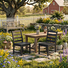 HDPE All-Weather Patio Dining Chair (Set of 2)! (NEW IN BOX)