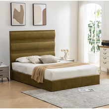 Queen Size Olive Green Lift Storage Bed Frame! (BRAND NEW IN BOX)