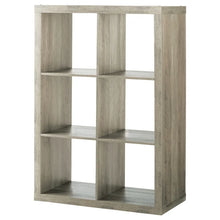 Better Homes & Gardens 6 Cube Storage Organizer, Rustic Gray!! NEW IN BOX!