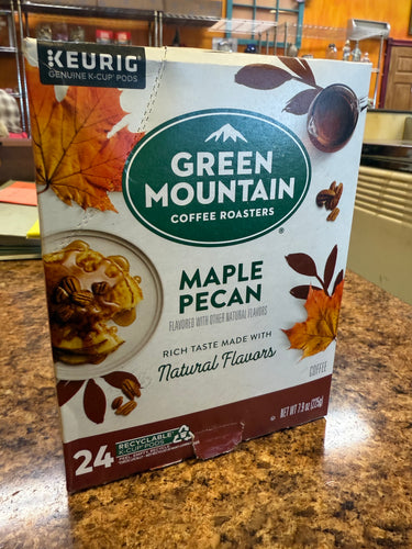 12 BOXES OF 24 - Green Mountain Coffee Roasters, Maple Pecan Light Roast K-Cup Coffee Pods! (NEW)