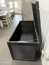 Castora 350 Gallon Resin Lockable Deck Box! (BRAND NEW - ASSEMBLED - MINOR DAMAGE TO PLASTIC) - WE DO NOT SHIP!