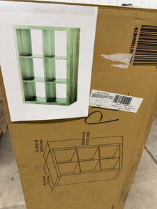 Better Homes & Gardens 6 Cube Storage Organizer, Rustic Gray!! NEW IN BOX!