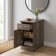 Korbin 1-Door End Table with Drawer! (BRAND NEW IN THE BOX) - (WE DO NOT SHIP)
