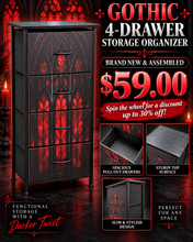 Astoria Grand Gothic 4-Drawer Storage Dresser / Organizer!! (BRAND NEW & ASSEMBLED)