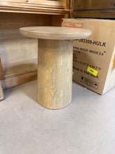 Wooden Round Pedestal Accent Side Table - Hearth & Hand™ with Magnolia! (NEW)