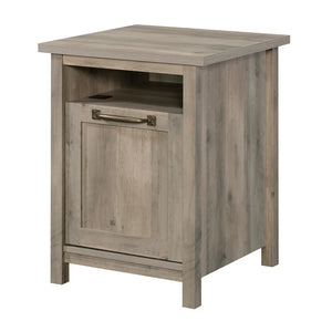 Better Homes & Gardens Modern Farmhouse Side Table with USB, Rustic Gray! (NEW IN BOX)