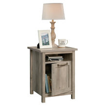 Better Homes & Gardens Modern Farmhouse Side Table with USB, Rustic Gray! (NEW IN BOX)