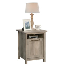 Better Homes & Gardens Modern Farmhouse Side Table with USB, Rustic Gray! (NEW IN BOX)