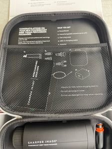 Sharper Image Powerboost Deep Tissue Percussion Massager- new