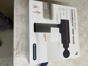 Sharper Image Powerboost Deep Tissue Percussion Massager- new