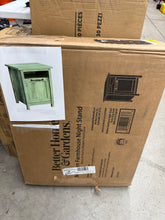 Better Homes & Gardens Modern Farmhouse Side Table with USB, Rustic Gray! (NEW IN BOX)