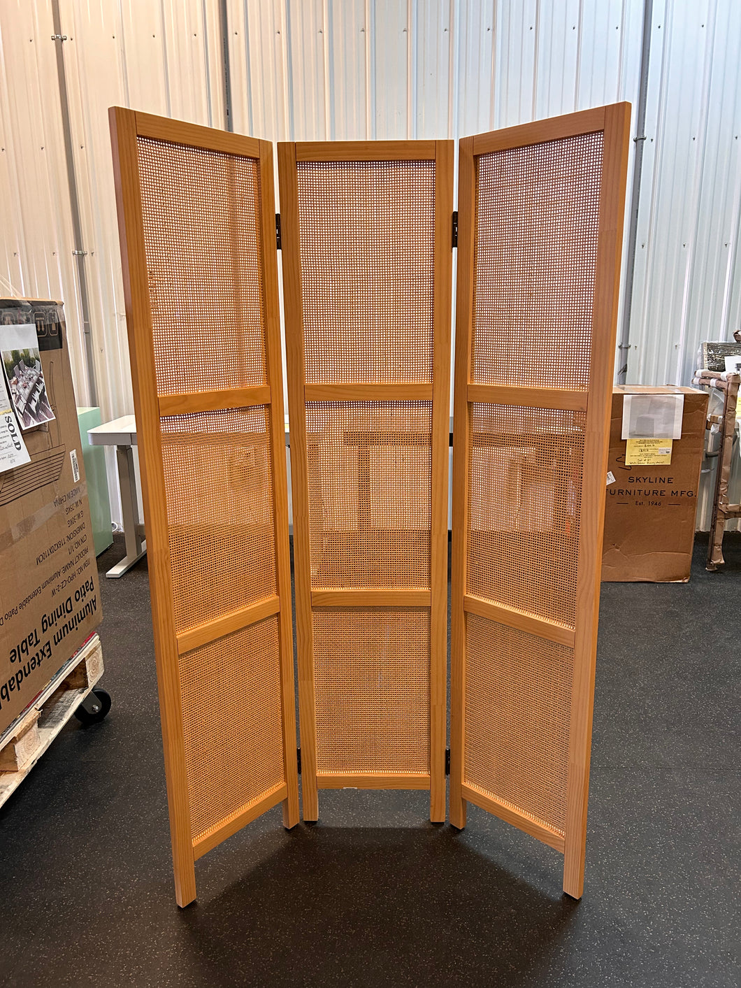 Lomita Rattan Room Divider Natural - Threshold! (BRAND NEW)