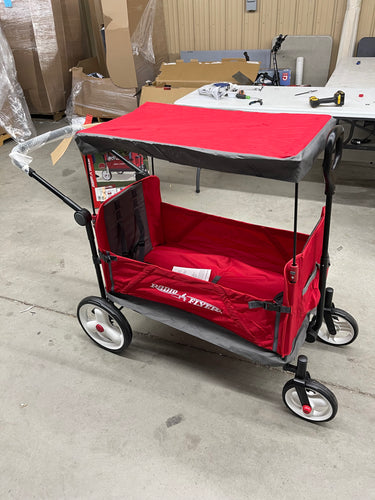 Radio Flyer Convertible Stroll 'N Wagon, Red**NEW AND ASSEMBLED