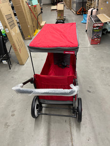 Radio Flyer Convertible Stroll 'N Wagon, Red**NEW AND ASSEMBLED