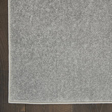 Nourison Essentials Indoor/Outdoor Silver Grey 9' x SQUARE Area Rug, (9 Square)! (NEW)