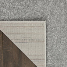 Nourison Essentials Indoor/Outdoor Silver Grey 9' x SQUARE Area Rug, (9 Square)! (NEW)