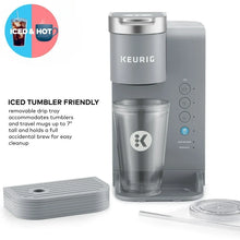 Keurig K-Express Essentials Plus, Iced and Hot Single-Serve K-Cup Pod Coffee Maker, Gray! (NEW IN BOX)